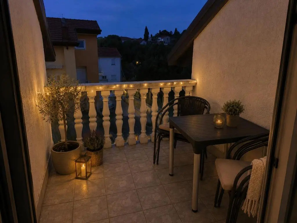 Apartment 2 · Abendsonnen-Balkon