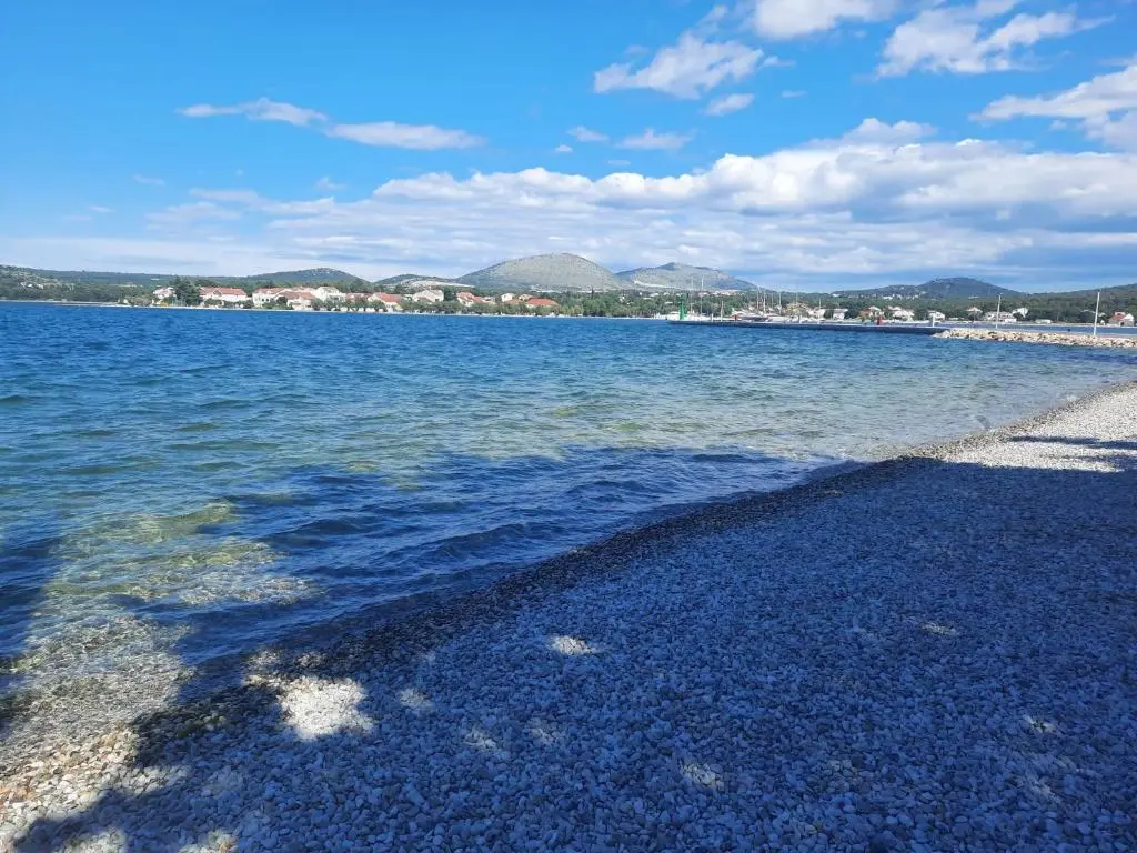 Baden vor der Tür